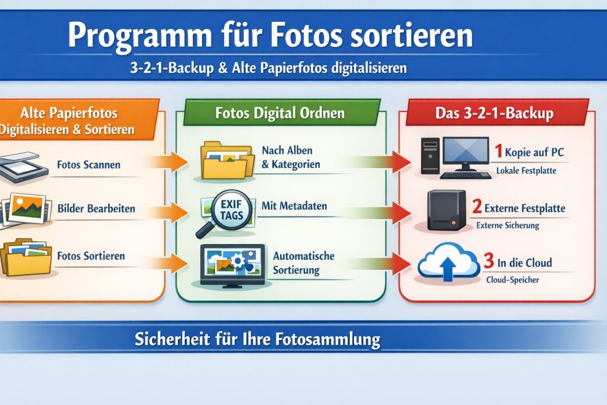 Programm für Fotos sortieren