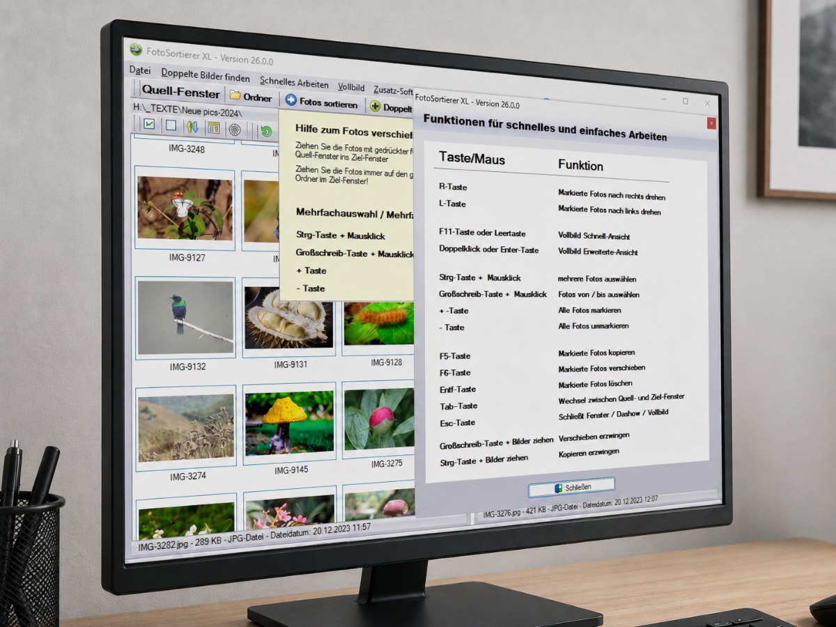 Programm zum Sortieren von Fotos für Windows 11