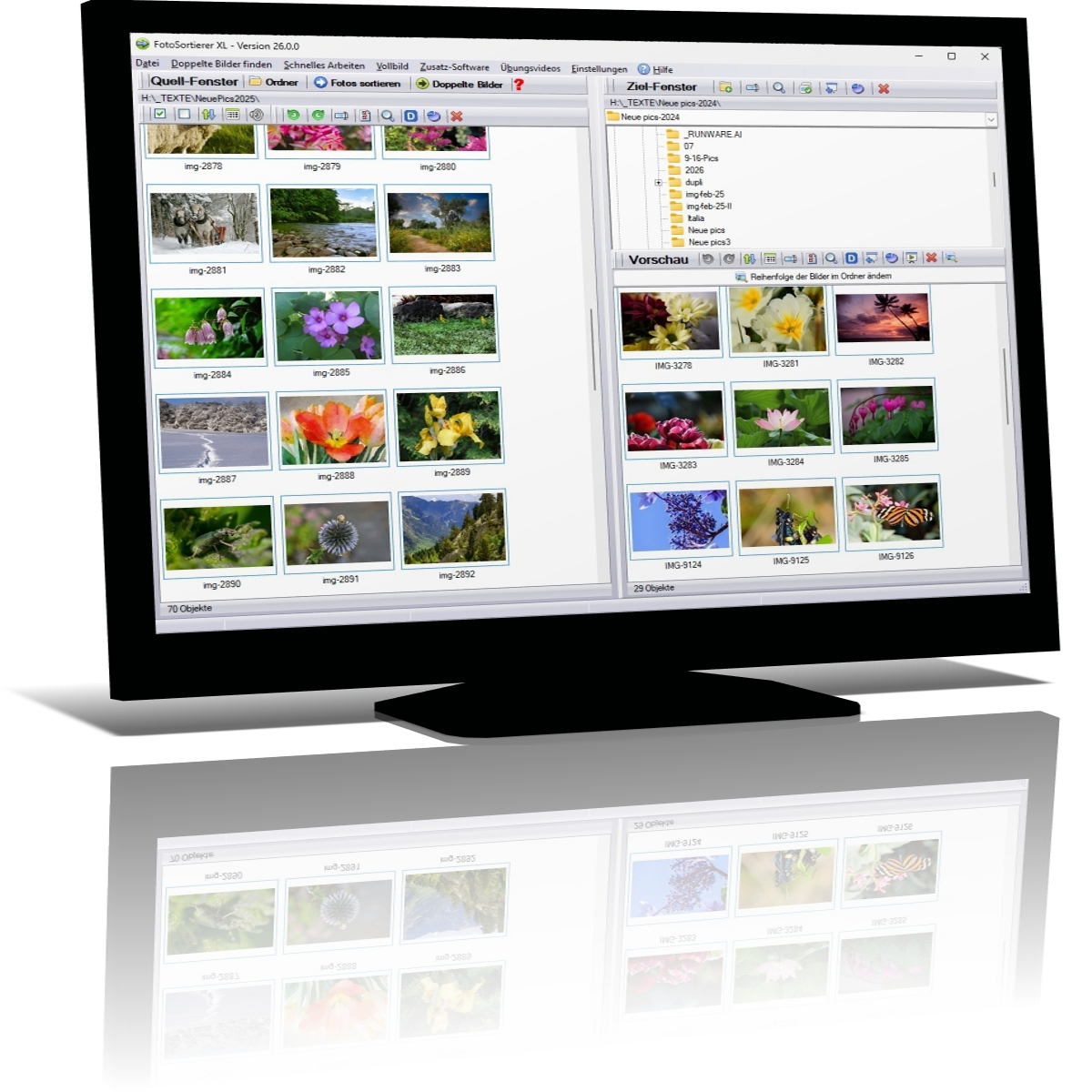 Fotos sortieren: Programm für Windows